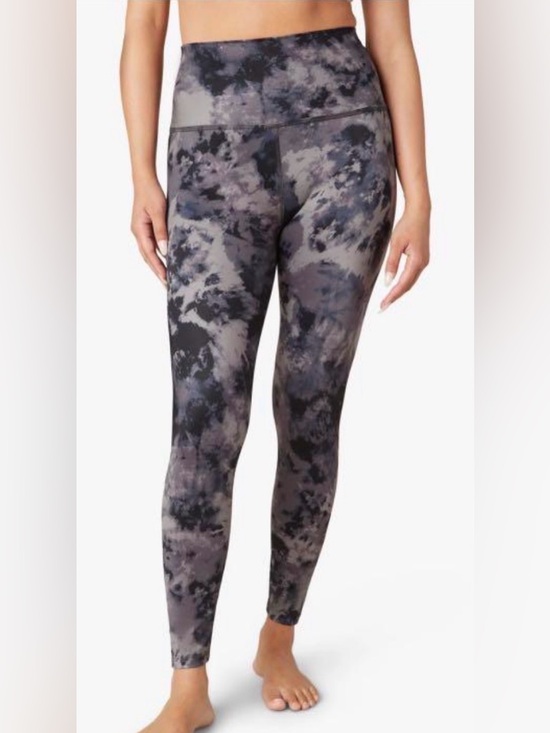 Beyond Yoga Pants - Beyond Yoga Luxe High Waisted Gray Cosmic Midi Legging
